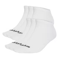 Meias Adidas Finas Linear Kit Com 6