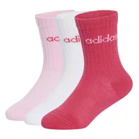 Meias Adidas Linear Kids Kit Com 3