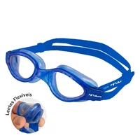Óculos Natação Poker Nilo Lentes Flexíveis High