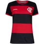 Camiseta Flamengo Emoção Feminina Braziline