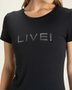 Camiseta Live Icon  Noir Black