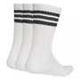 Meia Adidas 3 Stripes Essentials Kit Com 3