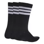 Meia Adidas Acolchoada 3 Listras Kit Com 3